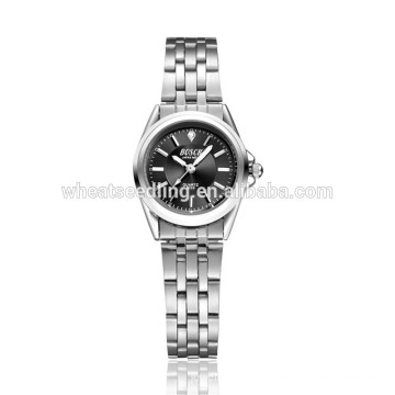 water proof women quartz valentine back stainless steel watches